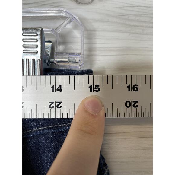 Levis Jeans Womens 6 Dark Wash Mid Rise Skinny Stretch Denim 5 Pocket Zip Fly - Picture 4 of 12